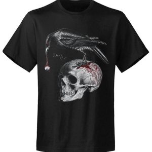 T-shirt unisexe Dark Cat  Corbeau T-shirt unisexe Dark Cat  Corbeau