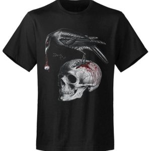 T-shirt unisexe Dark Cat  Corbeau T-shirt unisexe Dark Cat  Corbeau