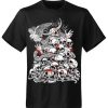 T-shirt unisexe Dark Cat Cranes de l’Enfer