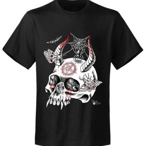 T shirt unisexe Dark Cat Crne de Dmon 1