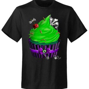 T-shirt unisexe Dark Cat  Cupcake T-shirt unisexe Dark Cat  Cupcake