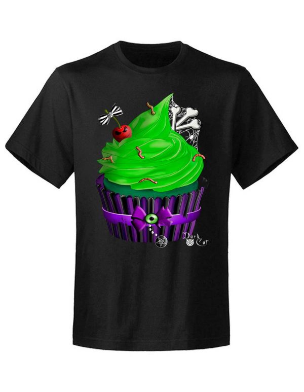 T-shirt unisexe Dark Cat  Cupcake