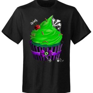 T-shirt unisexe Dark Cat  Cupcake T-shirt unisexe Dark Cat  Cupcake