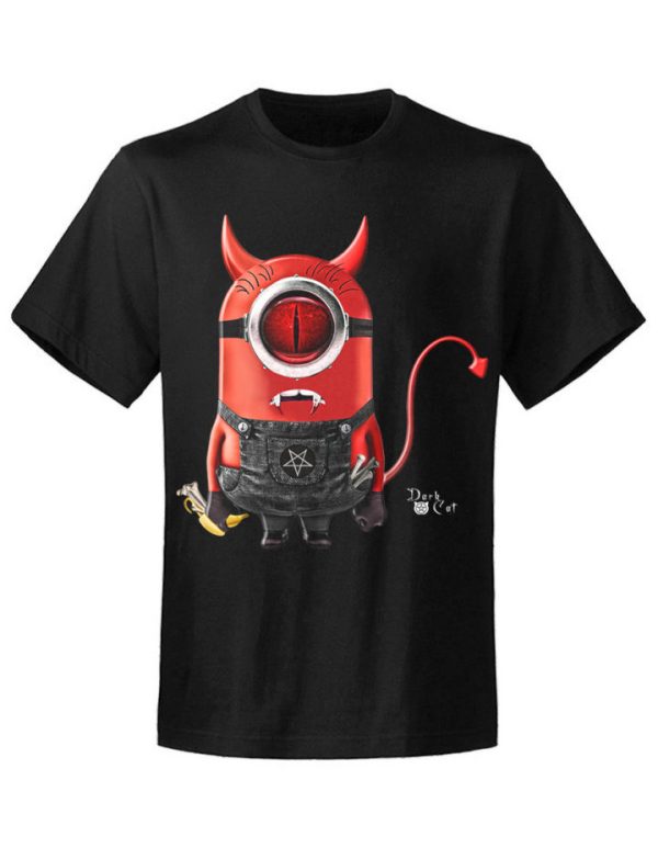 T-shirt unisexe Dark Cat  Devil Dark