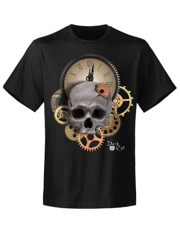 T-shirt unisexe Dark Cat  Steampunk