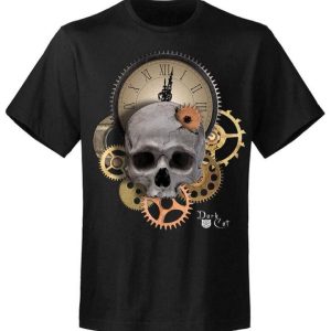 T-shirt unisexe Dark Cat  Steampunk T-shirt unisexe Dark Cat  Steampunk