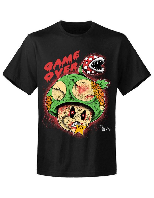 T-shirt unisexe Dark Cat  Toad Zombie