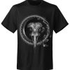 T-shirt unisexe Dark Cat Tete de Corbeau