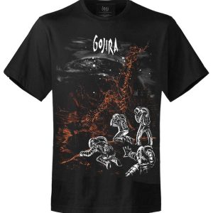T-shirt unisexe  Gojira Eiffel Falls GOJTS08MB03 T-shirt unisexe  Gojira Eiffel Falls GOJTS08MB03
