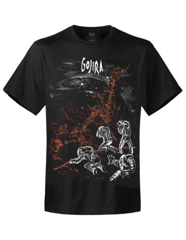 T-shirt unisexe  Gojira Eiffel Falls GOJTS08MB03