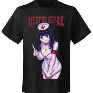 T-shirt unisexe Hentai Style  Hentai Style Manga Nurse T-shirt unisexe Hentai Style  Hentai Style Manga Nurse