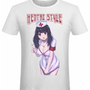 T-shirt unisexe Hentai Style Manga Nurse T-shirt unisexe Hentai Style Manga Nurse