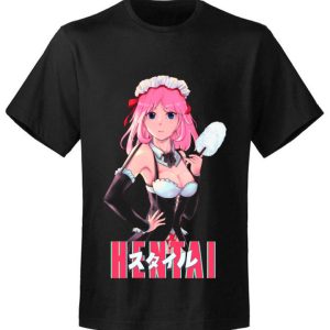 T shirt unisexe Hentai Style The Maid 3