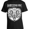 T-shirt unisexe Hysteria Ink 666Goat Ink