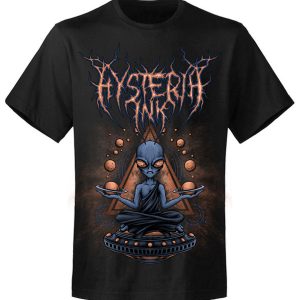 T-shirt unisexe Hysteria Ink Alien Zen Ink T-shirt unisexe Hysteria Ink Alien Zen Ink