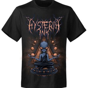 T-shirt unisexe Hysteria Ink Alien Zen Ink T-shirt unisexe Hysteria Ink Alien Zen Ink