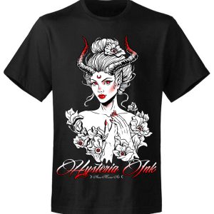 T-shirt unisexe Hysteria Ink Anne Marine Ink T-shirt unisexe Hysteria Ink Anne Marine Ink