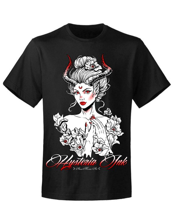 T-shirt unisexe Hysteria Ink Anne Marine Ink