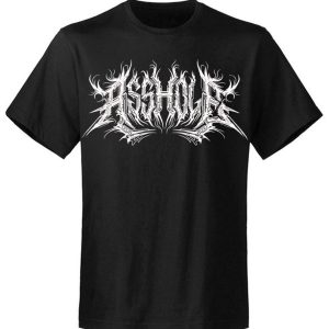 T-shirt unisexe Hysteria Ink Asshole white T-shirt unisexe Hysteria Ink Asshole white