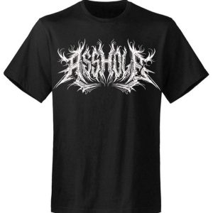 T-shirt unisexe Hysteria Ink Asshole white T-shirt unisexe Hysteria Ink Asshole white
