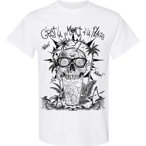 T shirt unisexe Hysteria Ink BlitzArt Cest la Mort la Plage 1