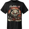 T-shirt unisexe Hysteria Ink Cat Old School Ink