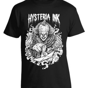 T-shirt unisexe Hysteria Ink Clown Ink T-shirt unisexe Hysteria Ink Clown Ink