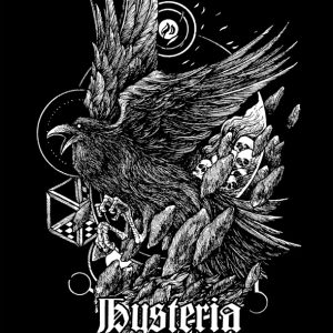 T shirt unisexe Hysteria Ink Corbeau Ink 3