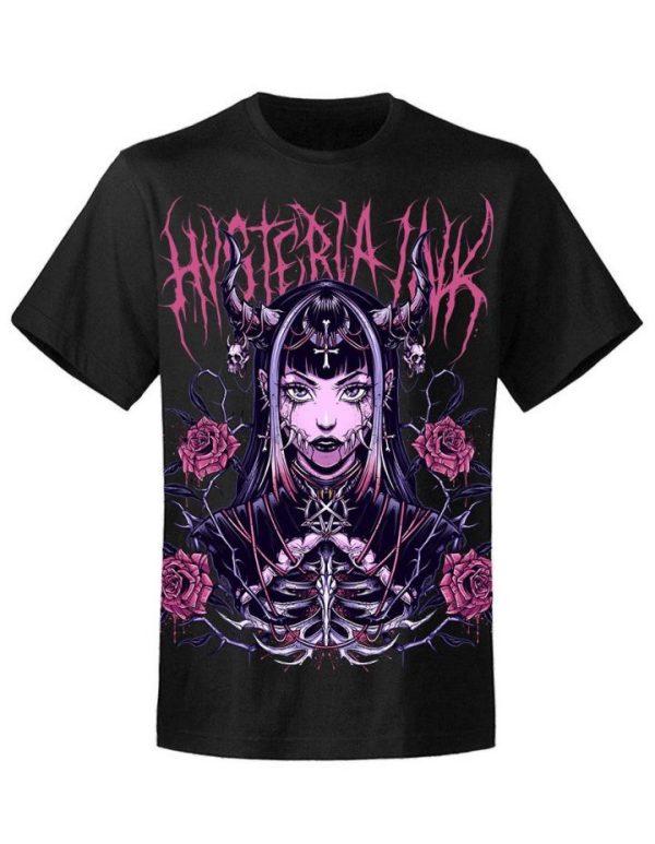 T-shirt unisexe Hysteria Ink Corredor Mask