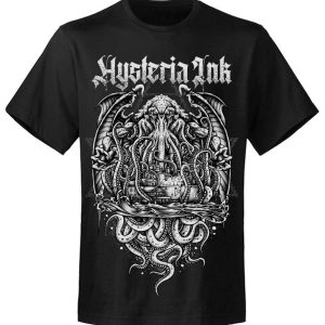 T-shirt unisexe Hysteria Ink Cthulhu Dicky Ink T-shirt unisexe Hysteria Ink Cthulhu Dicky Ink