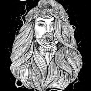 T-shirt unisexe Hysteria Ink Dark LaDie T-shirt unisexe Hysteria Ink Dark LaDie