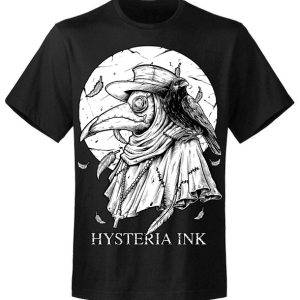 T-shirt unisexe Hysteria Ink Doctor Plague Ink T-shirt unisexe Hysteria Ink Doctor Plague Ink