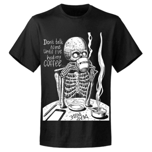 T-shirt unisexe Hysteria Ink Don’t Talk To Me Until I’Ve Had My Coffee