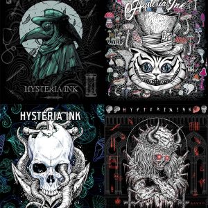 T shirt unisexe Hysteria Ink Dr Plague Ink Medical All Over Print 3