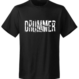 T-shirt unisexe Hysteria Ink Drummer T-shirt unisexe Hysteria Ink Drummer