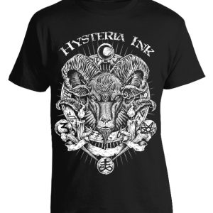 T-shirt unisexe Hysteria Ink Goat Byz Ink T-shirt unisexe Hysteria Ink Goat Byz Ink