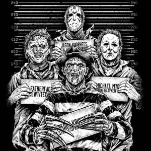 T-shirt unisexe Hysteria Ink Horror Ink