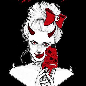 T-shirt unisexe Hysteria Ink Ice Cream Red