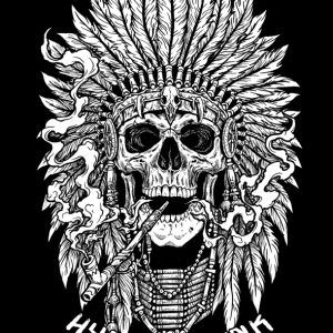 T-shirt unisexe Hysteria Ink Indian Peace