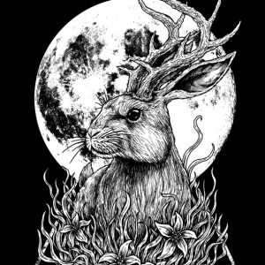 T-shirt unisexe Hysteria Ink Jackalop Ink