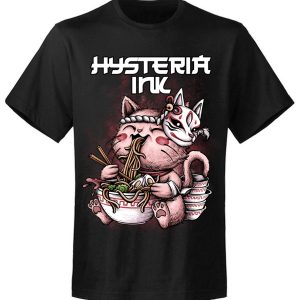 T-shirt unisexe Hysteria Ink Konekat Ramen Ink