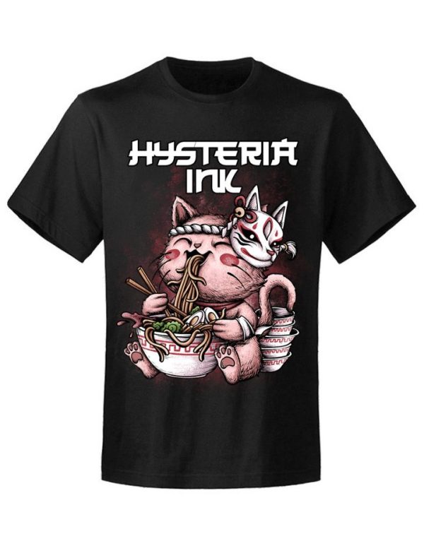 T-shirt unisexe Hysteria Ink Konekat Ramen Ink