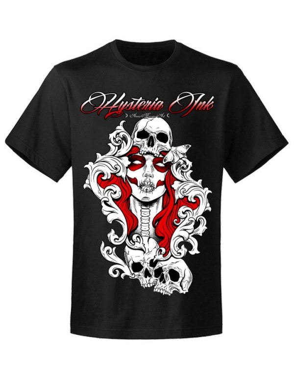 T-shirt unisexe Hysteria Ink La Muerte Ink