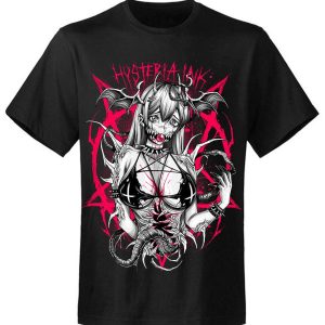 T-shirt unisexe Hysteria Ink Manga Demon