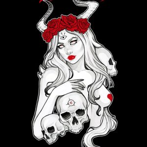 T-shirt unisexe Hysteria Ink Marine Ink Red