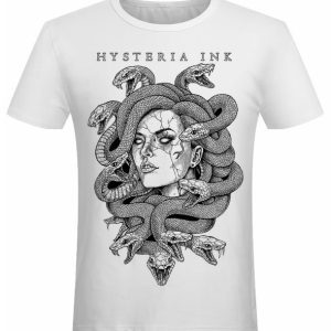 T-shirt unisexe Hysteria Ink Medusa Ink T-shirt unisexe Hysteria Ink Medusa Ink