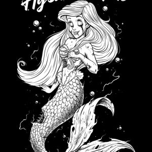 T-shirt unisexe Hysteria Ink Mermaid Ink