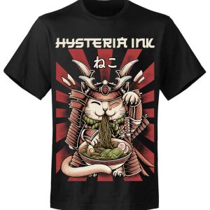 T-shirt unisexe Hysteria Ink  Nekomourai Ink T-shirt unisexe Hysteria Ink  Nekomourai Ink