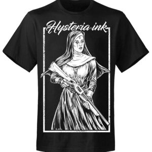 T-shirt unisexe Hysteria Ink Nonne 2 Ink