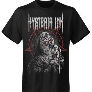 T-shirt unisexe Hysteria Ink Nonne horror Ink